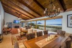 This amazing oceanfront home offers a comfortable & roomy common living area with breathtaking views in every direction. 